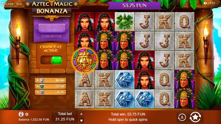 Aztec Magic Bonanza game review