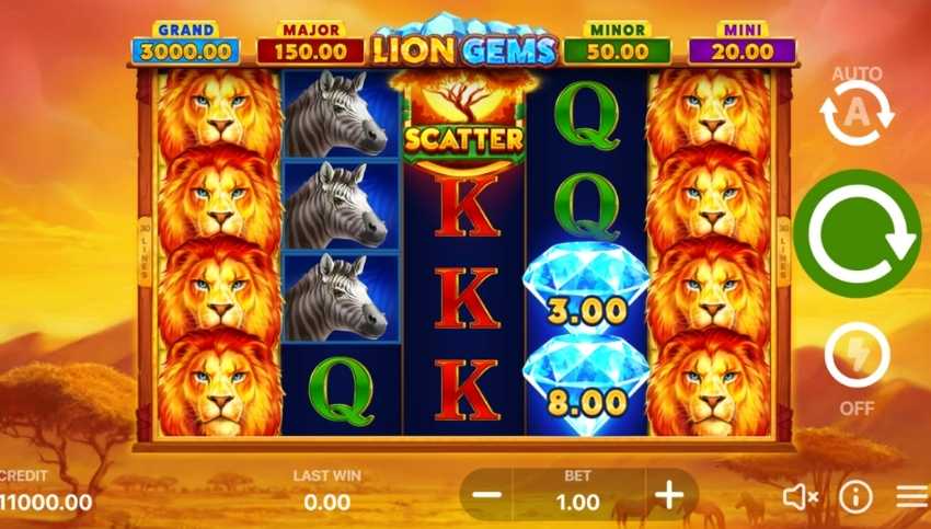 Lion Gems: Hold and Win slot review 2